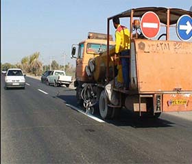 خرید رنگ خط کشی درجه یک